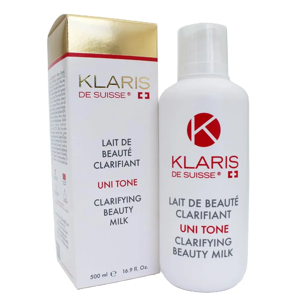Klaris de Suisse Uni Tone Clarifying Beauty Milk 500ml