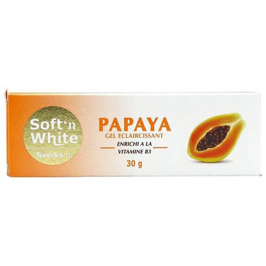 Soft'n White Papaya Lightening Gel 30ml