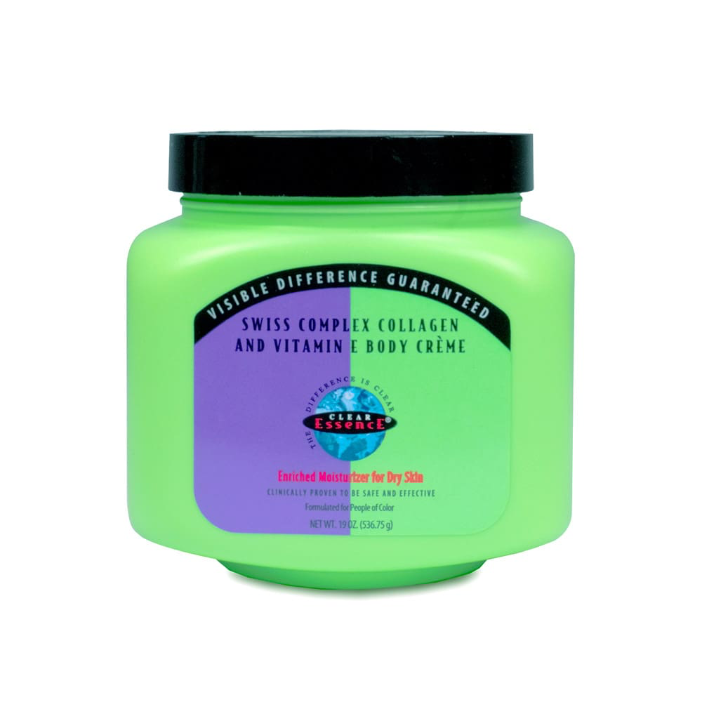 Clear Essence Swiss Complex Collagen and Vitamin E Body Creme 562ml/19oz