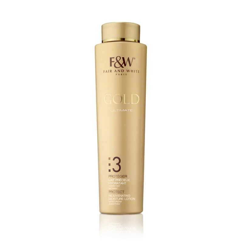 Fair & White 3: Gold Rejuvenating Moisture Lotion 500ml 
