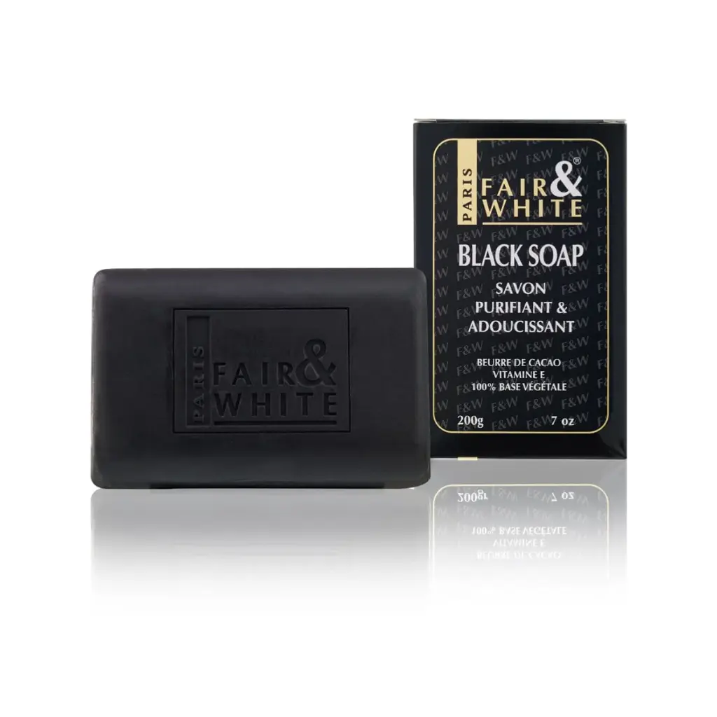 Fair & White Original Black Soap 200g