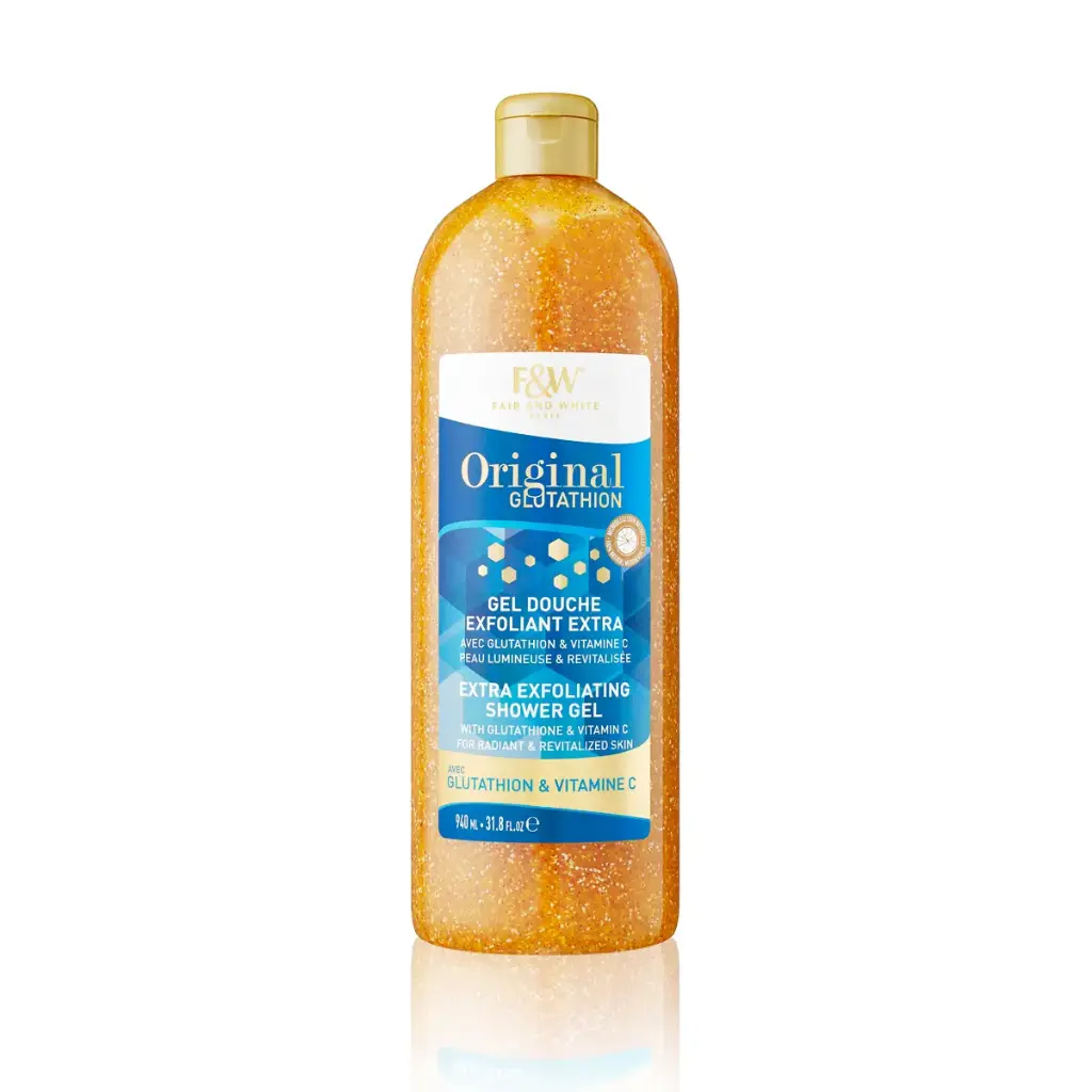 Fair & White Original Glutathion Exfoliating Shower Gel with Glutathione & Vitamin C 940ml