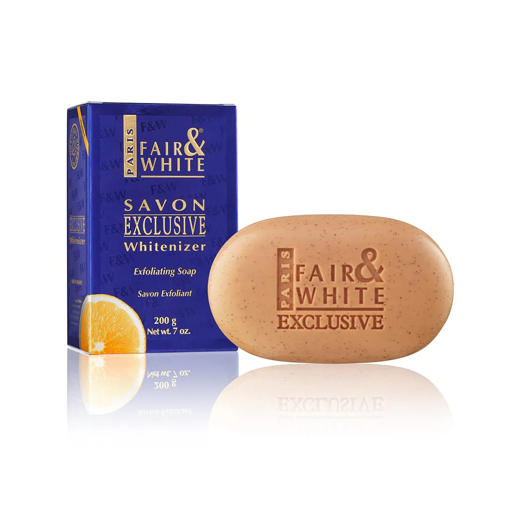 Fair & White Exclusive Exfoliating Soap with Pure Vitamin C 200g