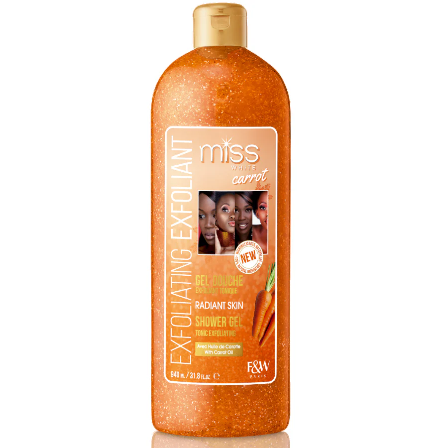 Miss White Carrot Exfoliating Shower Gel 940 ml