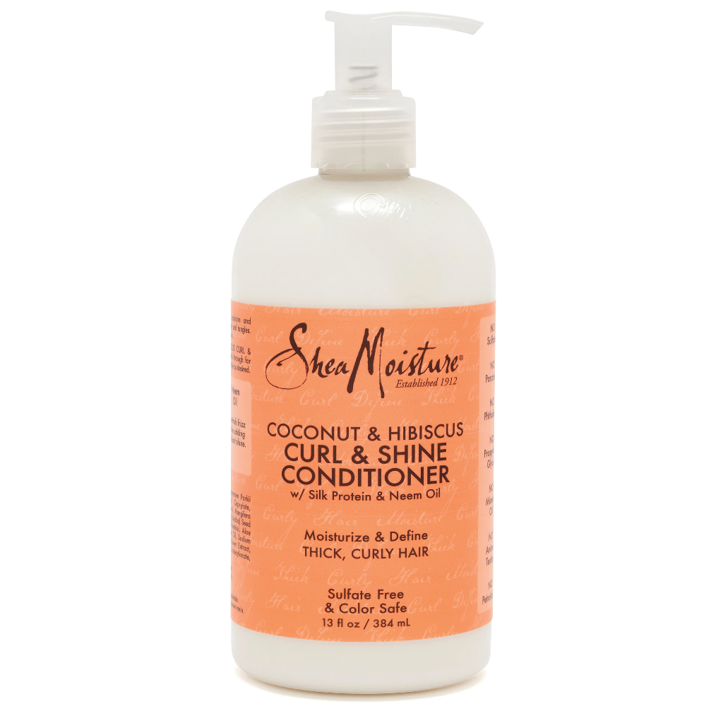 Shea Moisture Coconut & Hibiscus Curl & Shine Conditioner 384ml