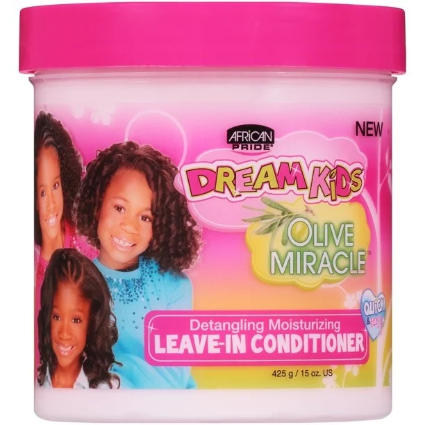 African Pride Dream Kids Olive Miracle Leave-In Conditioner 15oz