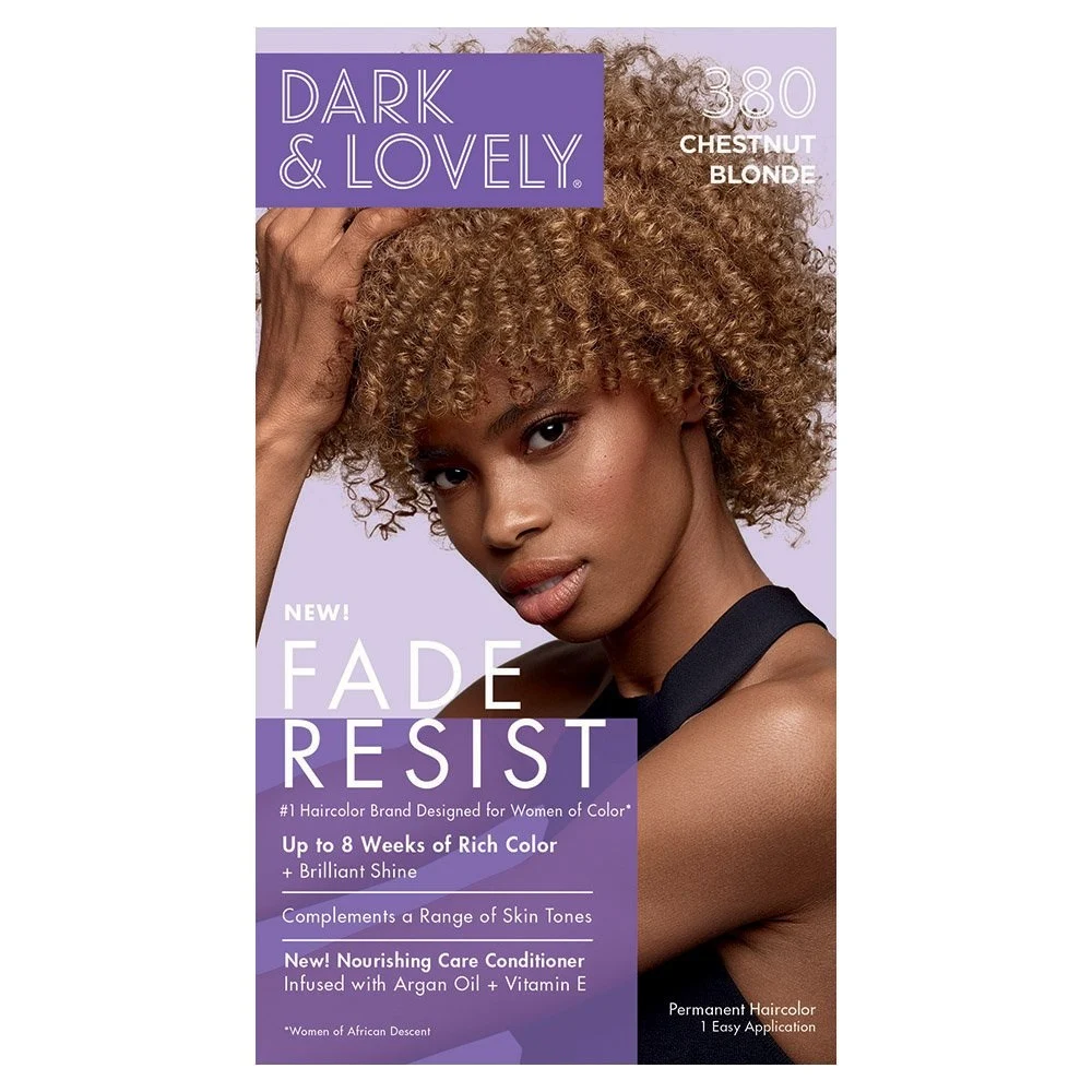 Dark & Lovely Fade Resist Hair Color 380 CHESTNUT BLONDE