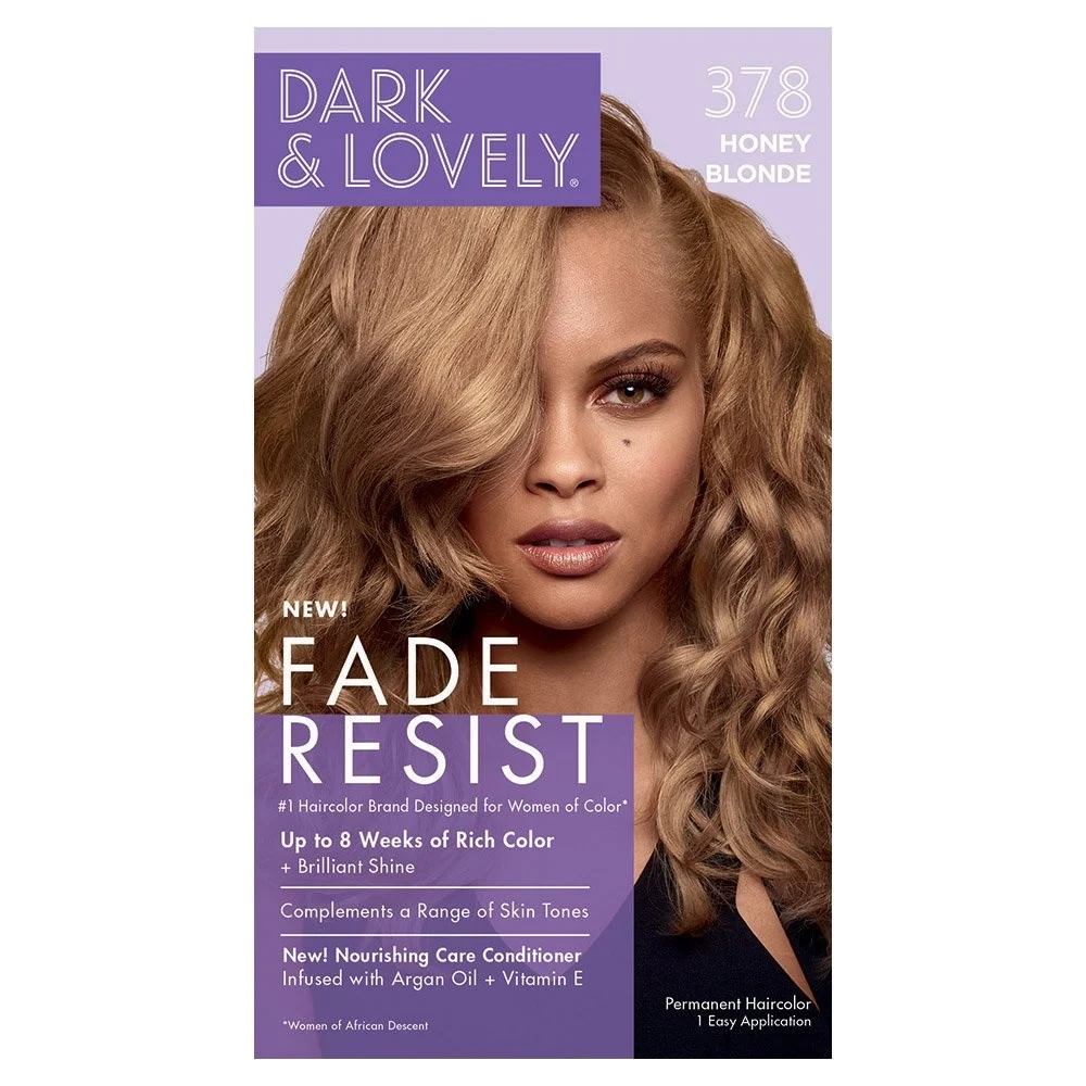 Dark & Lovely Fade Resist Hair Color-378 HONEY BLONDE