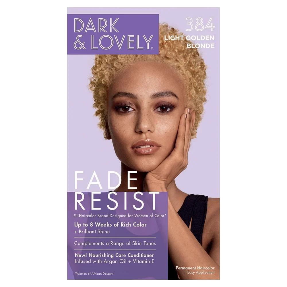 Dark & Lovely - Fade Resist Hair Color #384 GOLDEN BLONDE