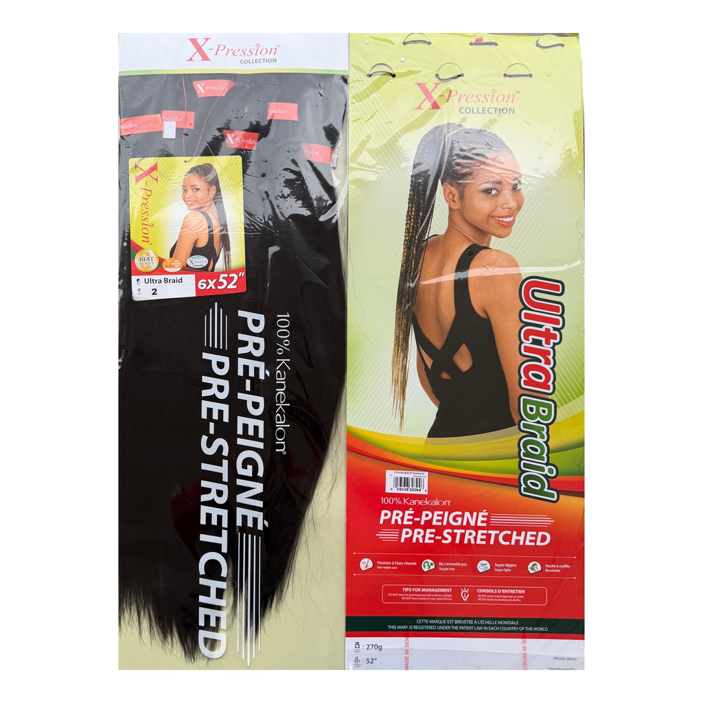 X-Pression Pre-Stretched 6x52" Col.2