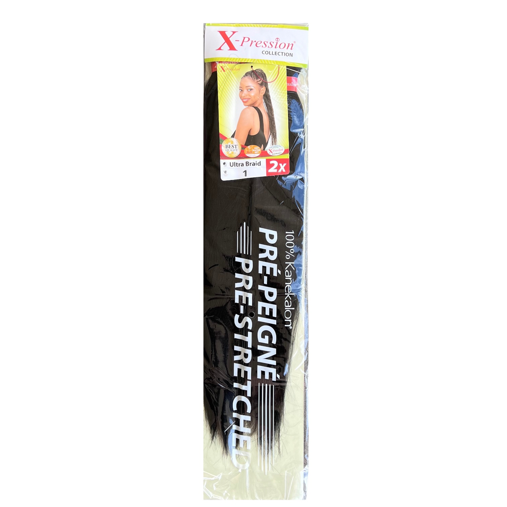 X-Pression Pre-Stretched 46" Col.1