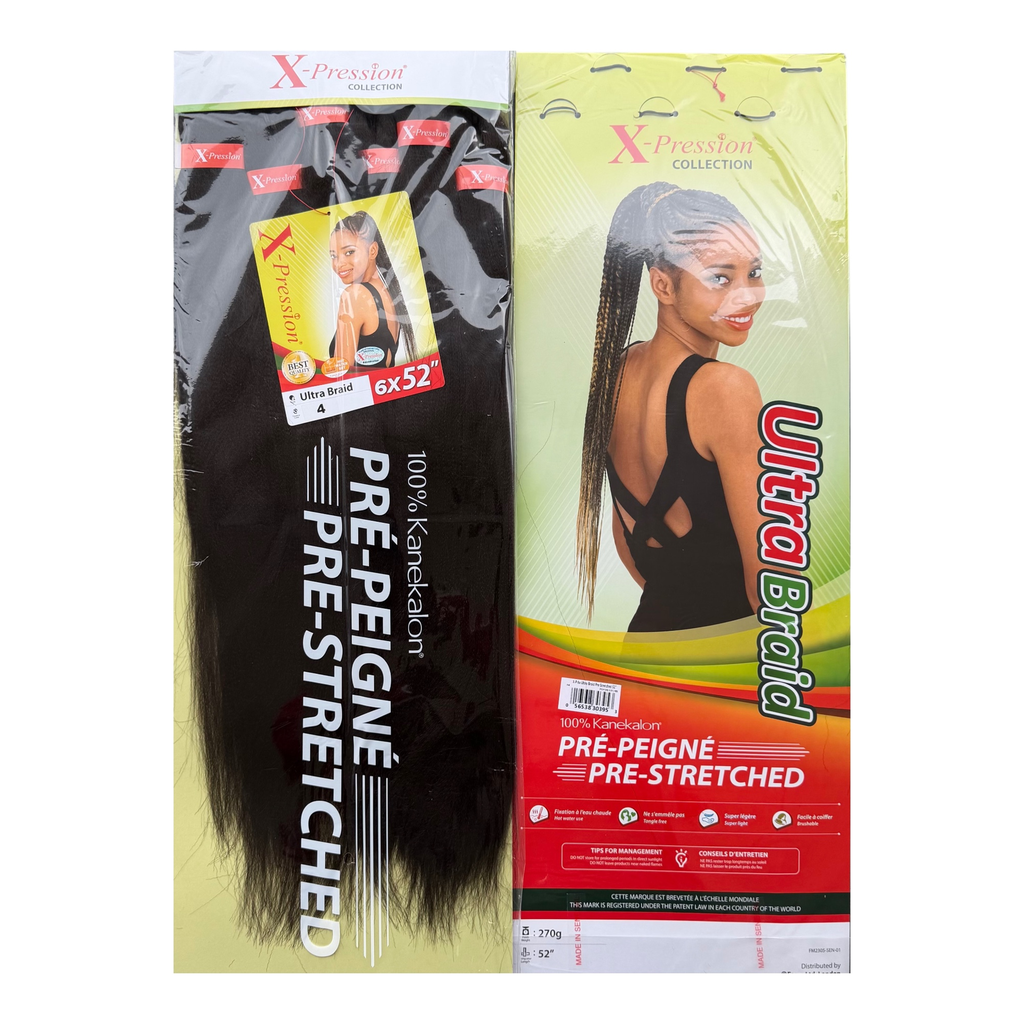 X-Pression Pre-Stretched 6x52" Col.4