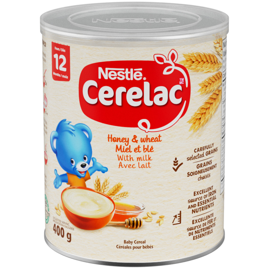 CERELAC Infant Cereal Honey & Wheat with Milk (12mths) 400g
