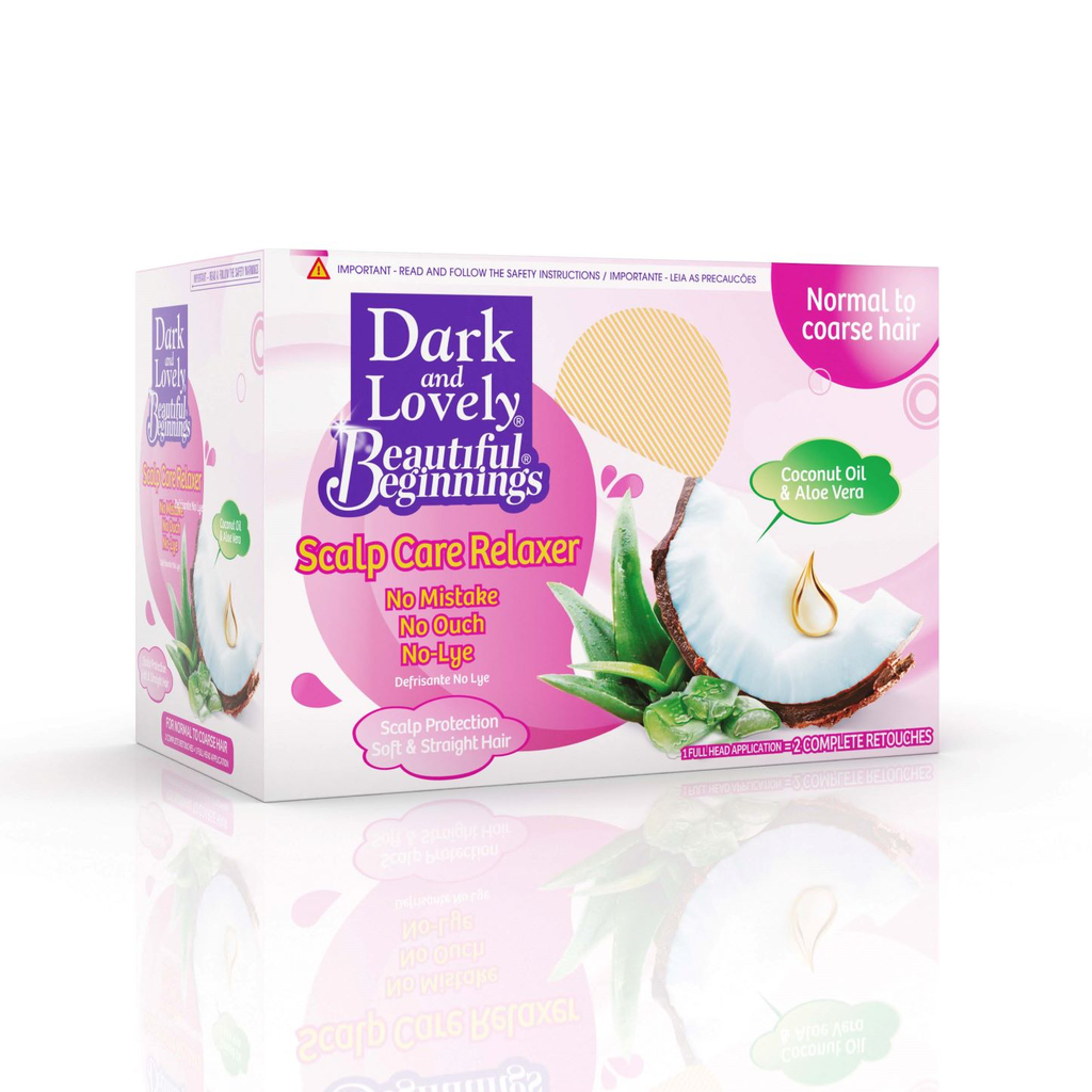 Dark & Lovely Beautiful Beginnings Relaxer Kit NORMAL Hair