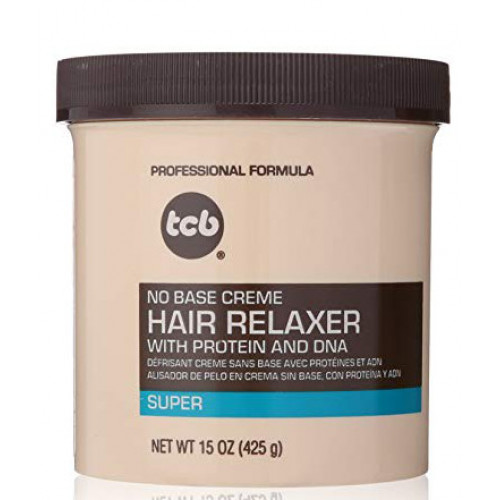 TCB No Base Creme Hair Relaxer Super (Big)- 15oz