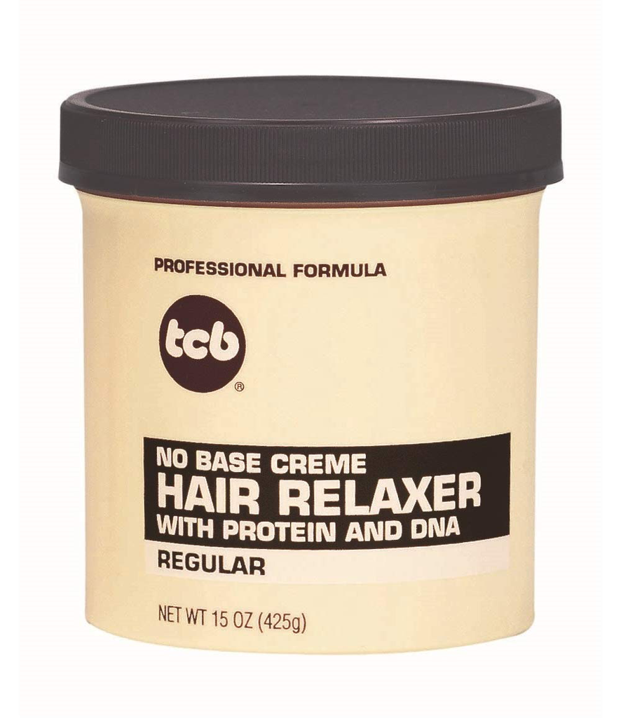 TCB No Base Creme Hair Relaxer Regular (Big)15oz