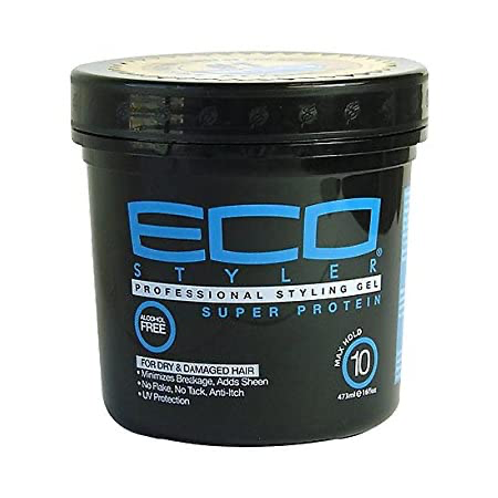 EcoStyler Styling Gel Super Protein(black/blue)- M 16oz