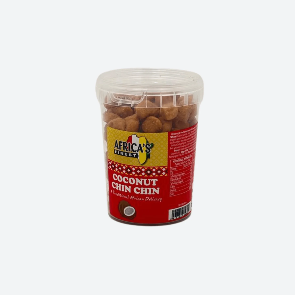 Chin Chin Snack Coconut Africa's Finest Box 12x250g