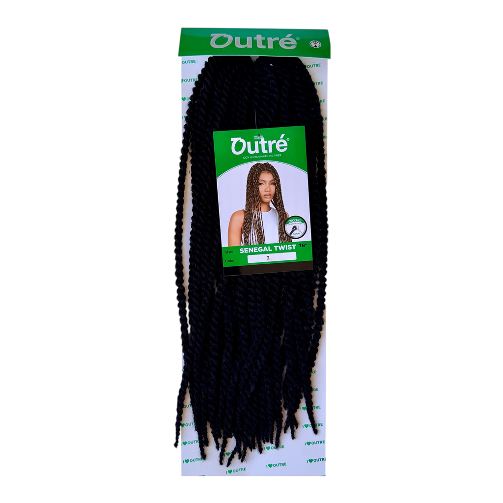 SENEGAL TWIST Crochet Braid 16'' Col.2