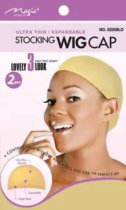 Magic Stocking Wig Cap Blond 2pcs.