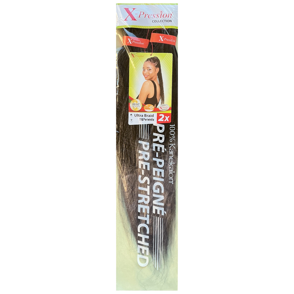 X-Pression Pre-Stretched 46" Col.T1B/Periwinkle