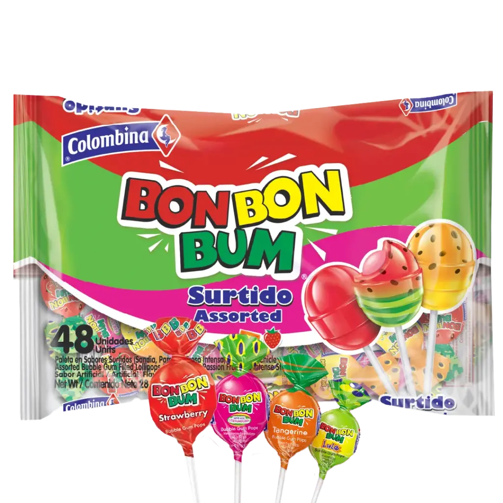 Colombiana Bon Bon Bum Surtido 48x20G