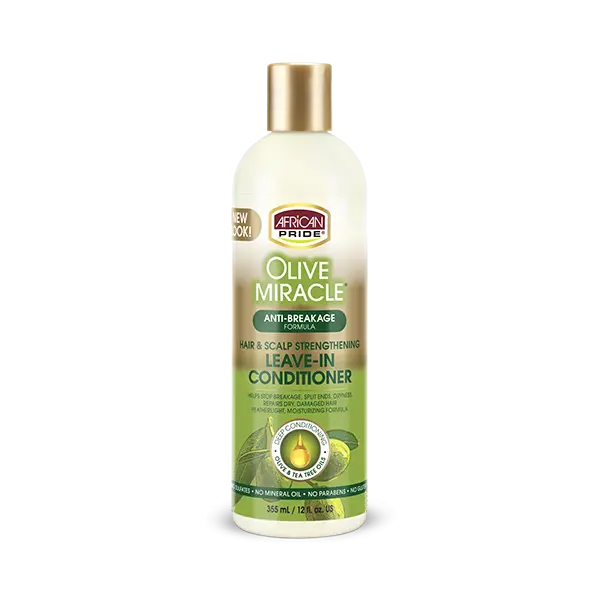 African Pride Olive Miracle Leave-In Conditioner 12oz.