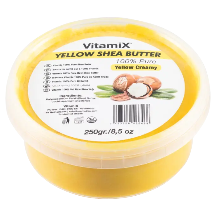 Vitamix 100% Pure Shea Butter CREAMY Yellow 250gr.