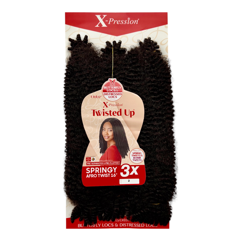 Outre Twisted Up - Springy Afro Twist 16" Col.2