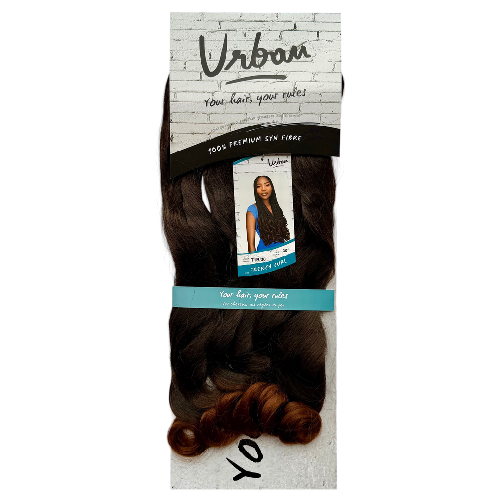 Urban Braid - French Curl 30" Col.T1B/30