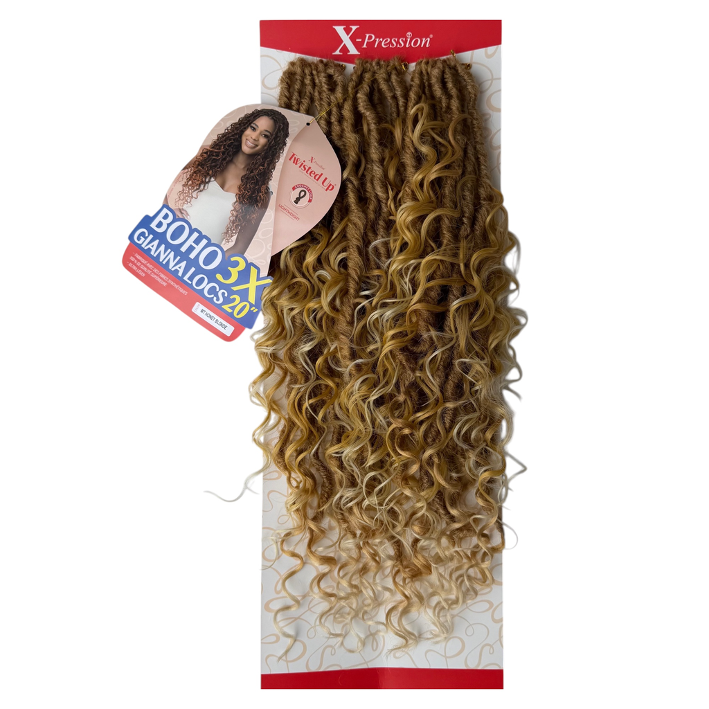 Outre X-Pression Twisted Up - Boho Giana Locs Col.MTHoneyBlonde