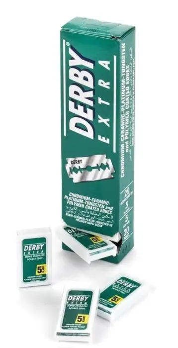 Derby Extra Double Edged Razor Blades 20x5