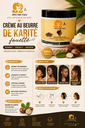 Afro Hair Care Crème au Beurre de Karité 200ml