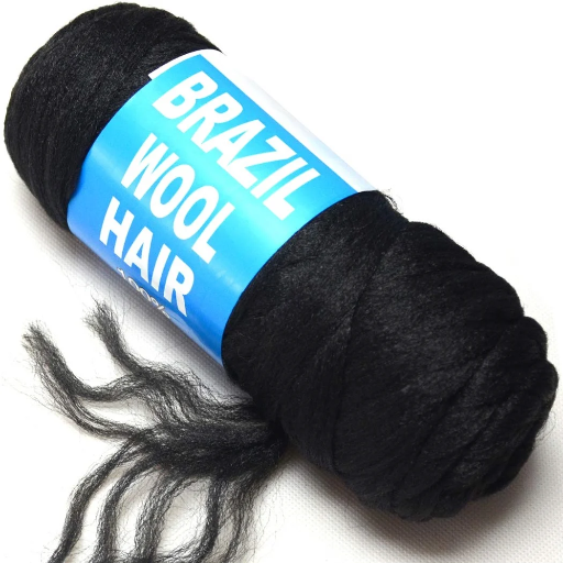 [BRA1185] Brazil Wool synthetic Hair - 12x130g