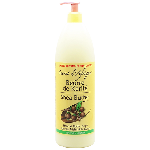 [SEC2055] Secret d'Afrique Shea Butter Lotion Family Size- 1000ml