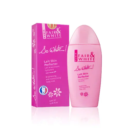 [FAI1515] So White Lait Skin Perfector Éclaircissant & Hydratant 500ml