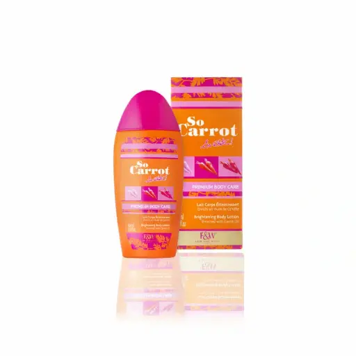 [FAI1496] Fair & White So Carrot Brightening Lotion With Carrot Oil 500ml