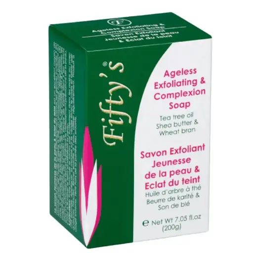 [FIF1522] Fifty's Ageless Exfoliating & Complexion soap 200g