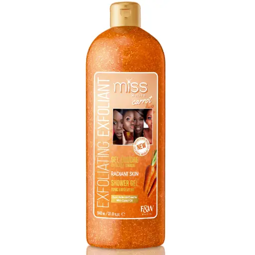 [FAI1469] Miss White Carrot Exfoliating Shower Gel 940 ml