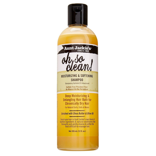 [AUN1128] Aunt Jackie’s - Oh So Clean! Moisturizing & Softening Shampoo - 12oz