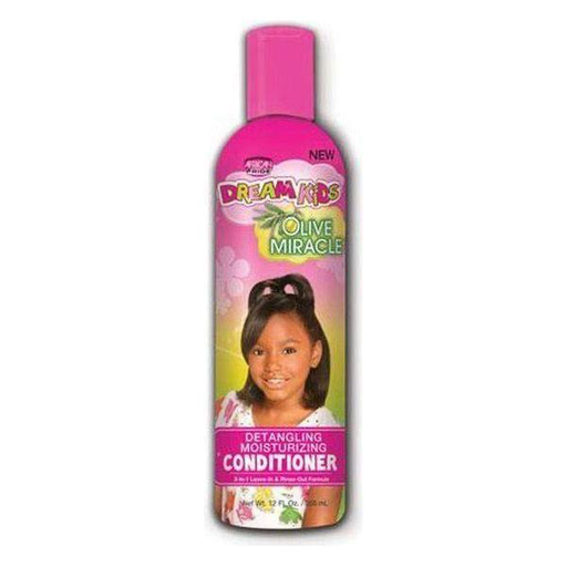 [AFR1045] African Pride Dream Kids Olive Miracle Detangling Moisturizing Conditioner 12oz