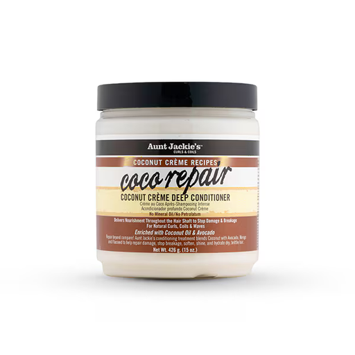 [AUN1122] Aunt Jackie’s - Coco Repair Coconut Crème Deep Conditioner - 15oz