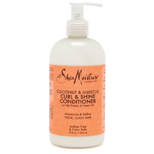 [SHE2089] Shea Moisture Coconut & Hibiscus Curl & Shine Conditioner 384ml