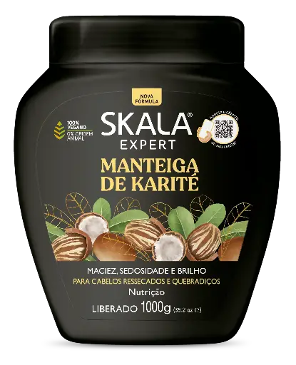 [SKA2168] Skala Manteiga Karité Hair Treatment Cream 1000g