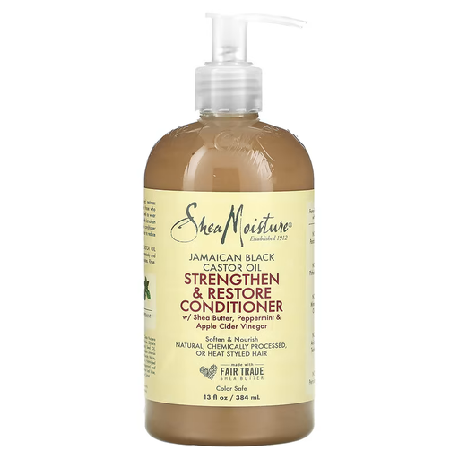 [SHE2098] Shea Moisture Jamaican Black Castor Oil Strengthen & Restore Conditioner 384ml