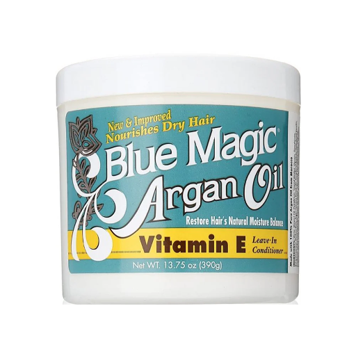 [BLU1142] BLUE MAGIC Argan Oil Vitamin E Leave-In Conditioner 390g