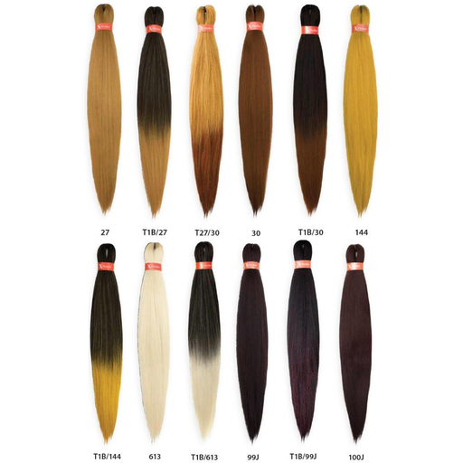 [X-P2335] X-Pression Pre-Stretched Two-Tone Col.T27/30