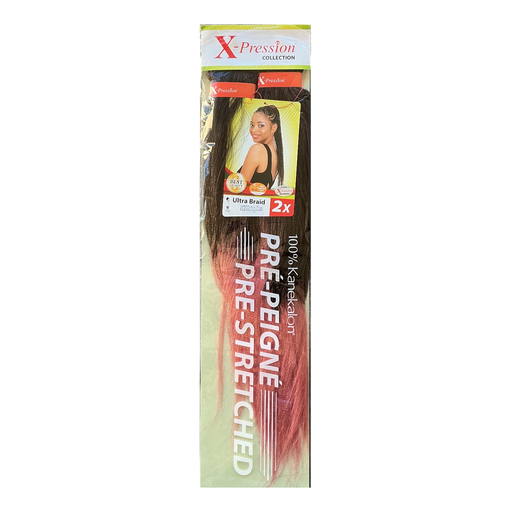 [X-P2337] X-Pression Pre-Stretched Two-tone Col.T1B/Vintagerose