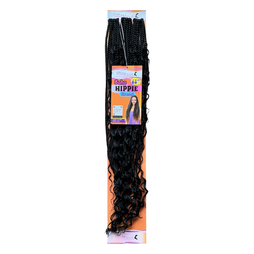 [BOH1167] Boho Hippie Crochet Braid 28'' 150g - #1