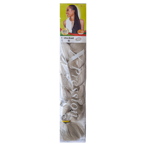[X-P2357] X-Pression Ultra Braid Col. 60(Light Grey)